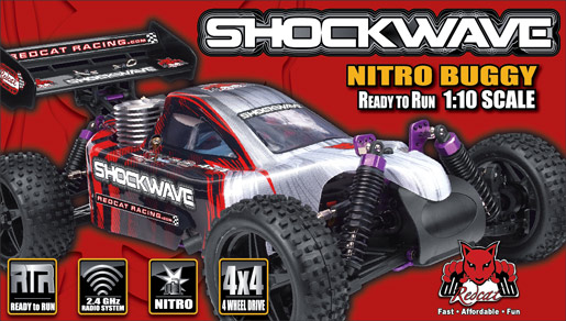 redcat racing shockwave nitro buggy